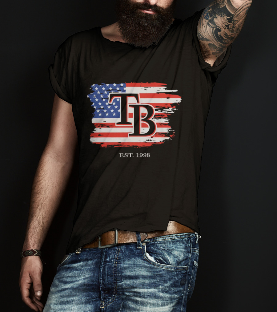 TB Est. 1998 American Flag T-Shirt