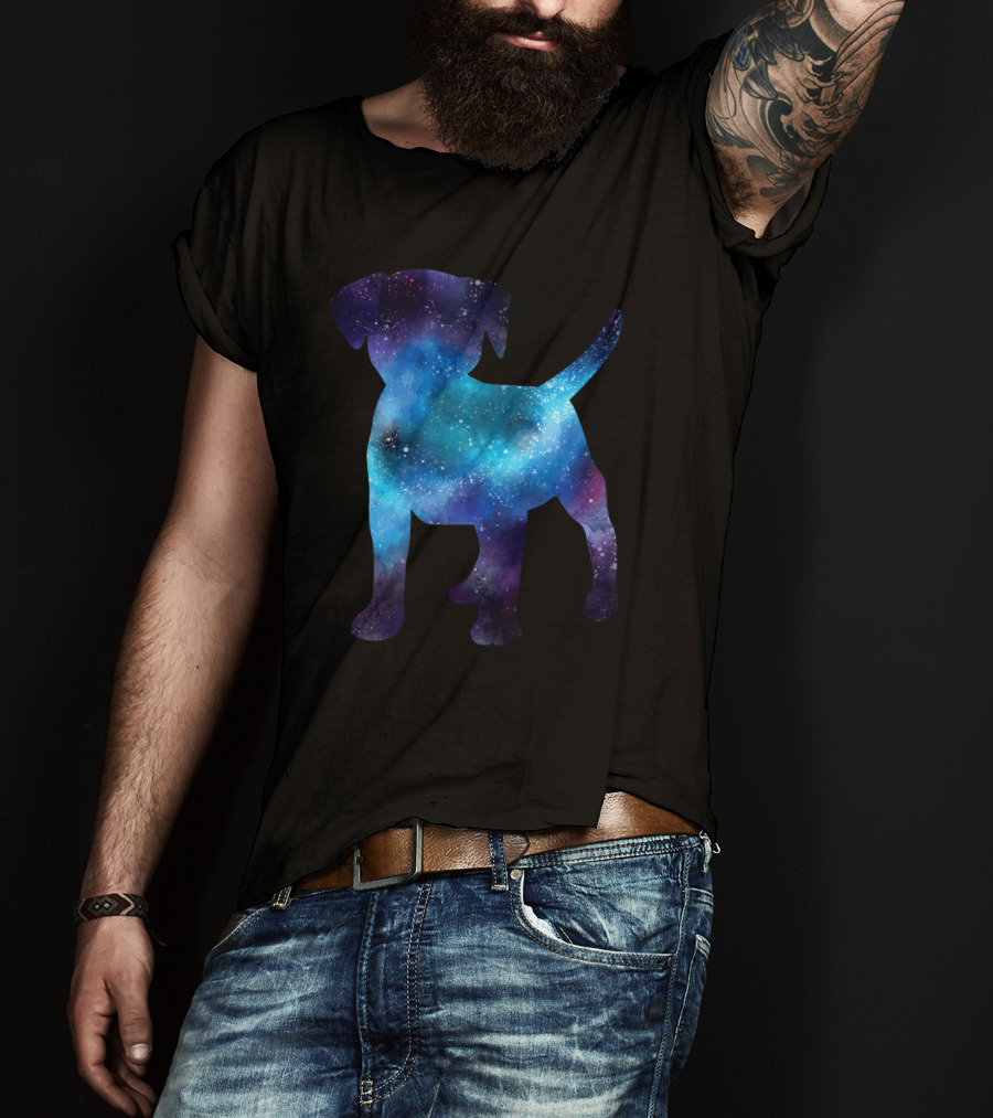 Galaxy Dog Space Puppy T-Shirt