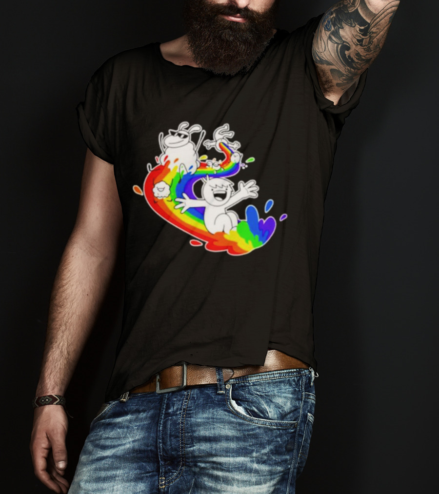 Pride Flavour Rainbow Ride Characters Limited Run T-Shirt