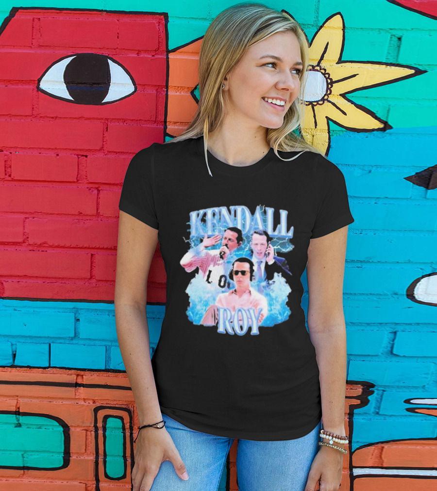 Kendall Roy Disgusting Brothers Iconic Character Moments Electric Blue T-Shirt