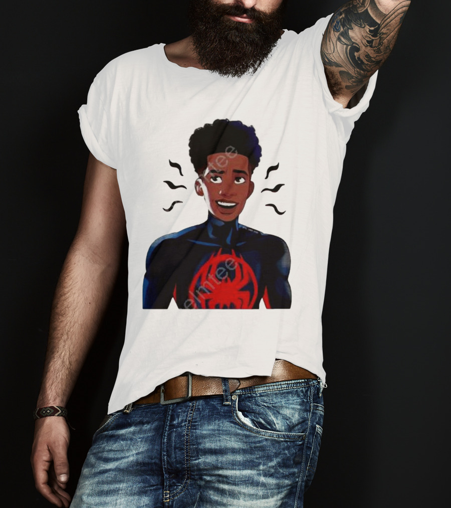 Spider Fam Charms Miles Across The Spider Verse T-Shirt