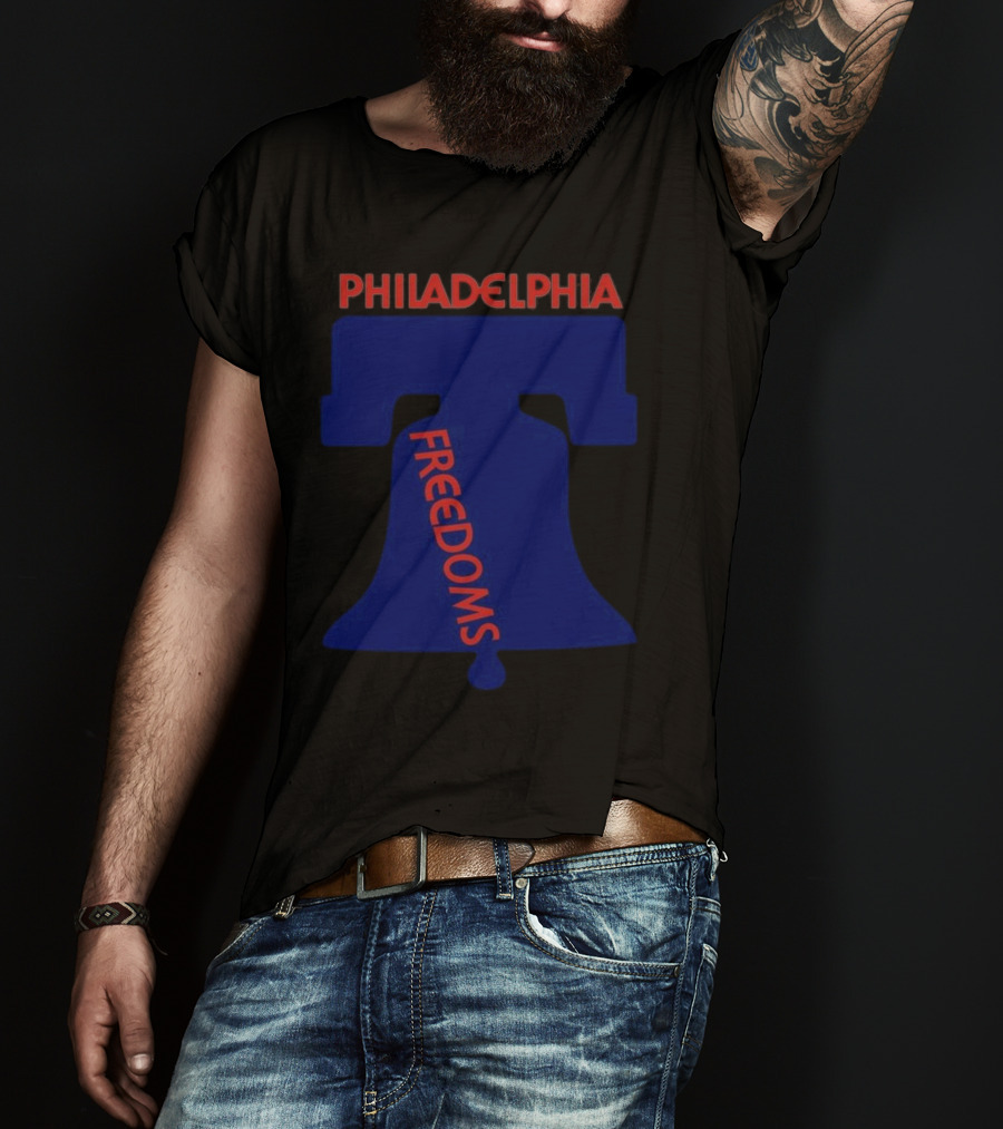 Philadelphia Freedoms Liberty Bell T-Shirt