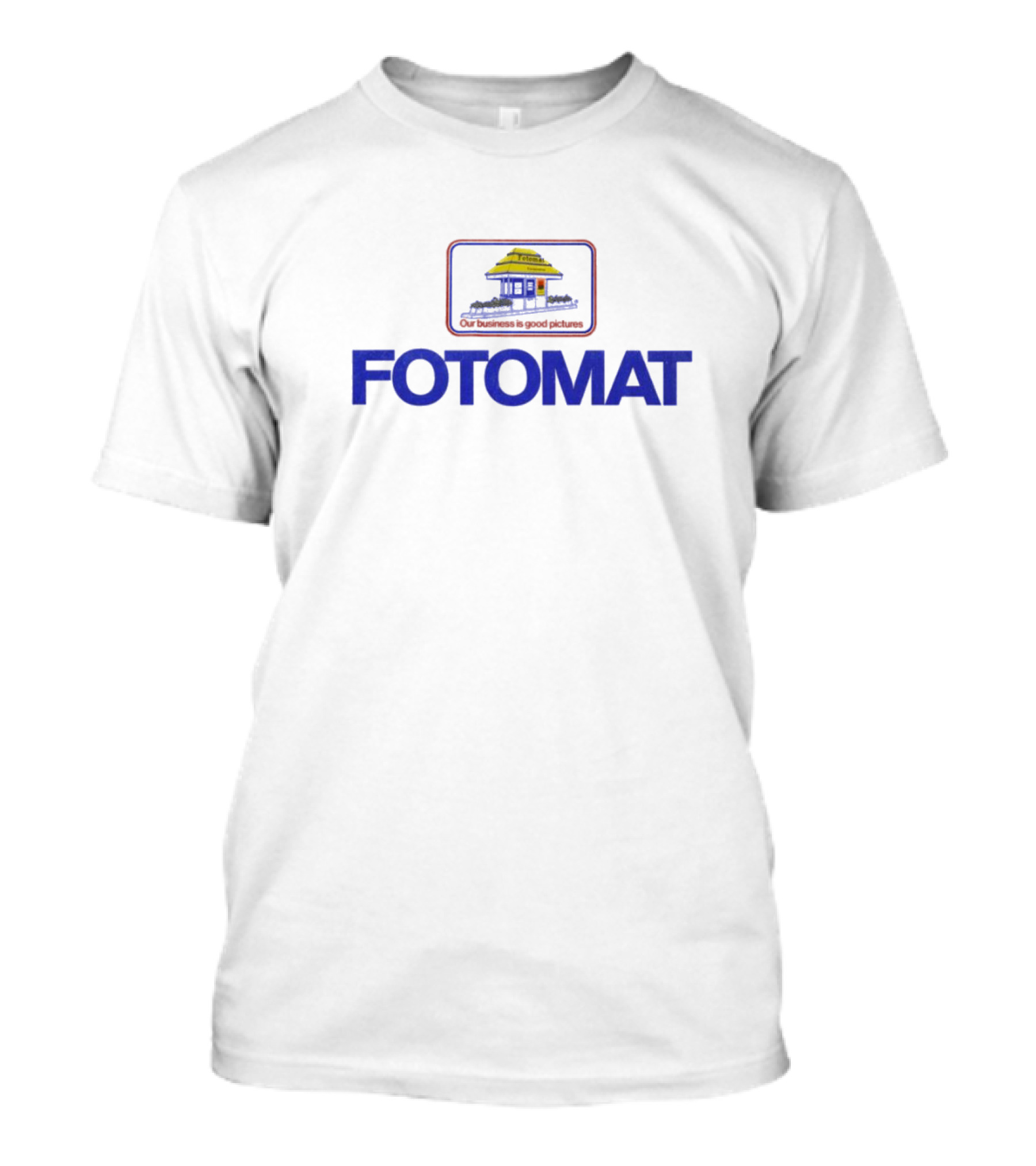 Fotomat Our Business Is Good Pictures Retro 70s 80s T-Shirt