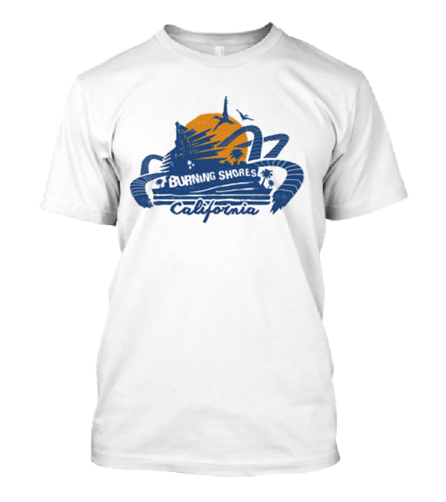 Burning Shores National Park Horizon Forbidden West California T-Shirt