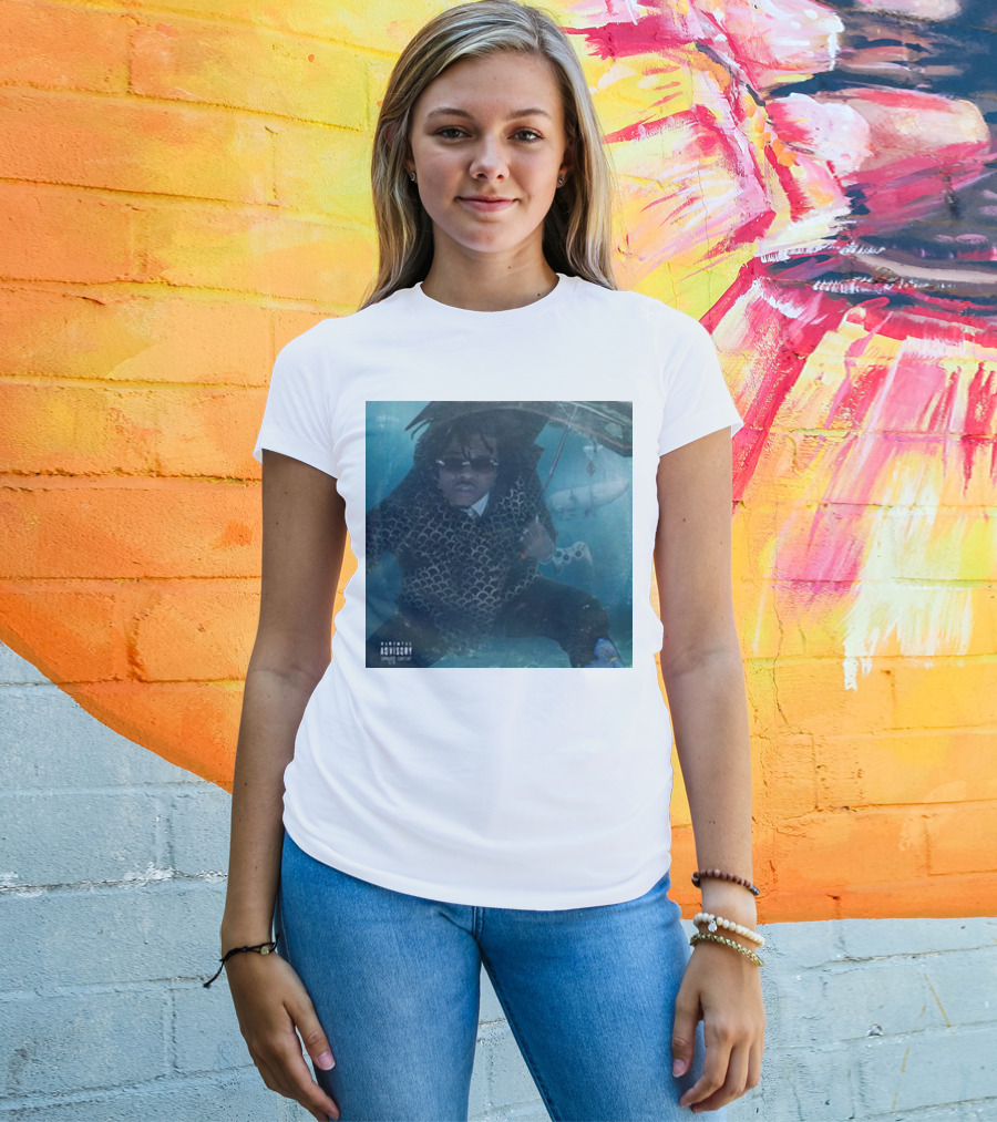 Parental Advisory Gunna Oceangate Album Cover Submarine Underwater T-Shirt