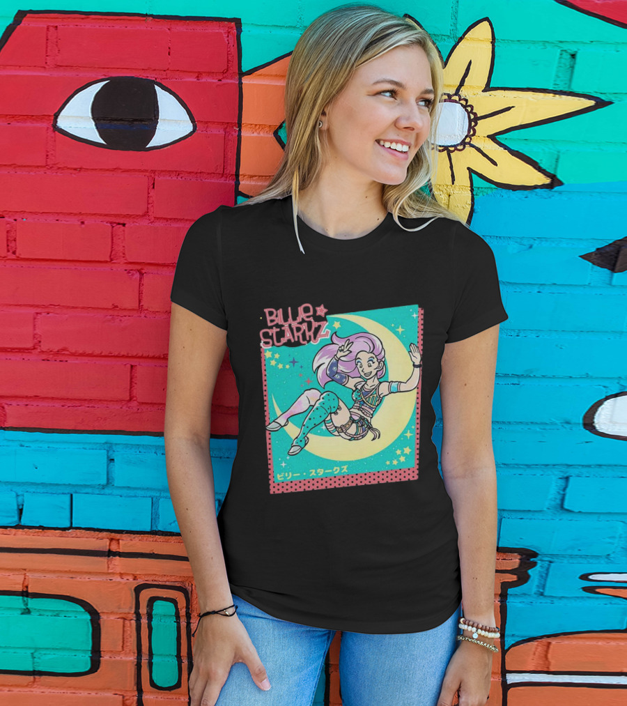 Billie Starkz All Elite Wrestling Moon Jump T-Shirt