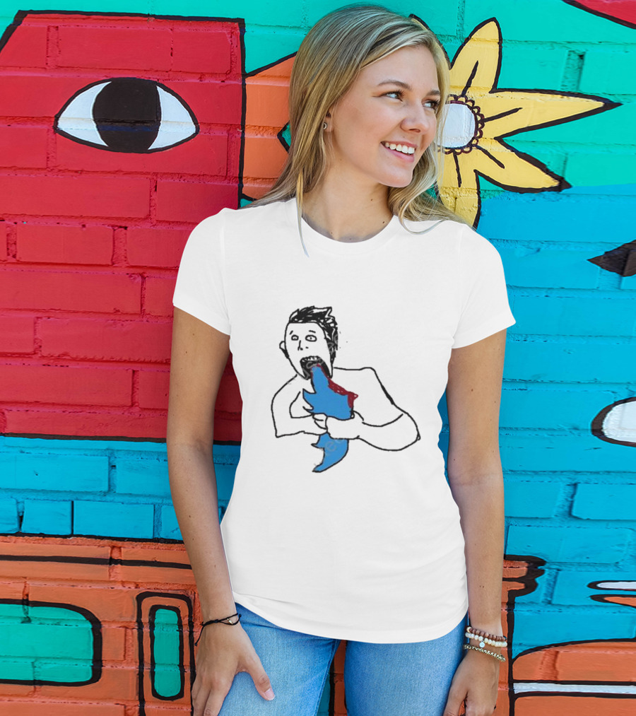 Elon Chewing The Twitter T-Shirt