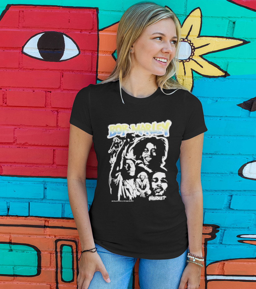 Bob Marley Punk Market T-Shirt