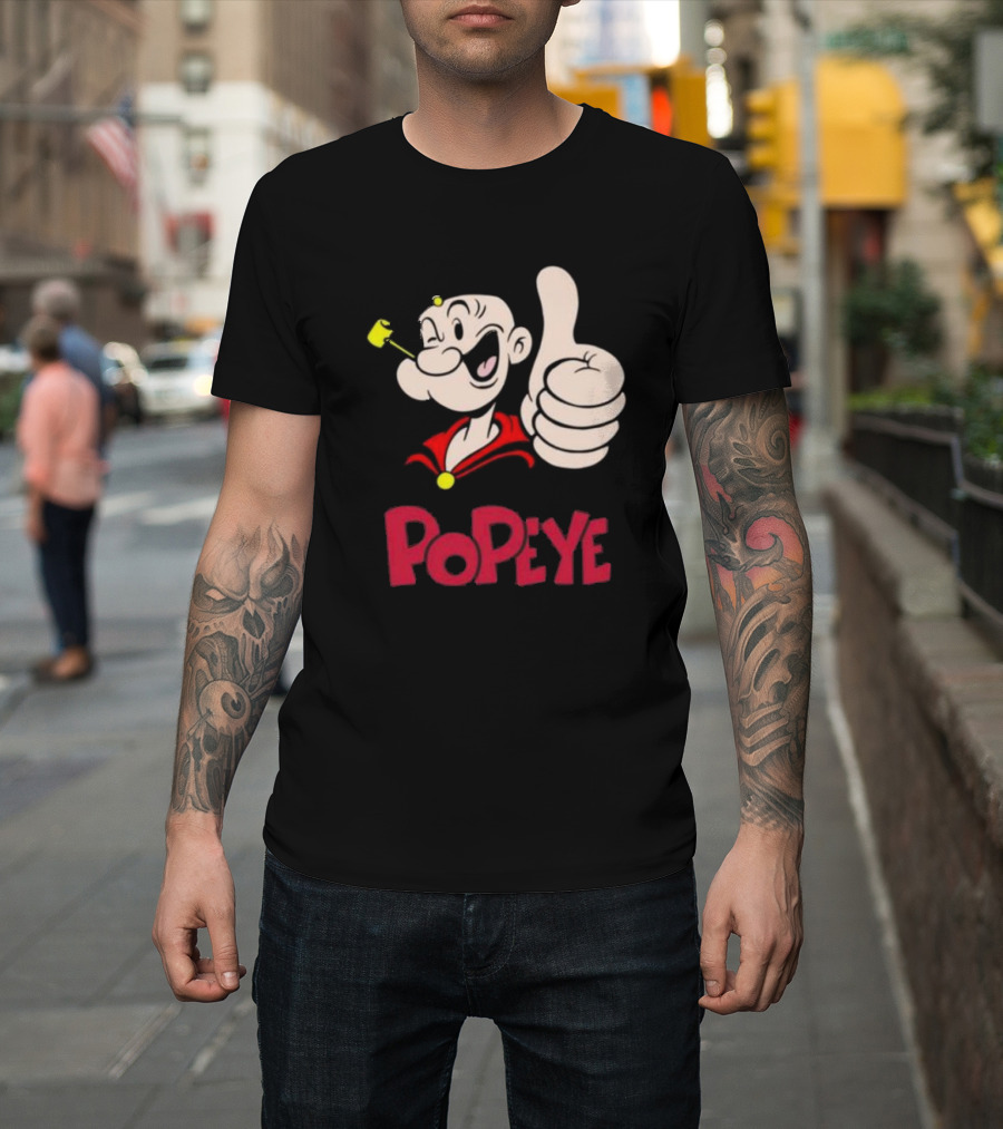 Popeye Thumbs Up Iconic Character T-Shirt