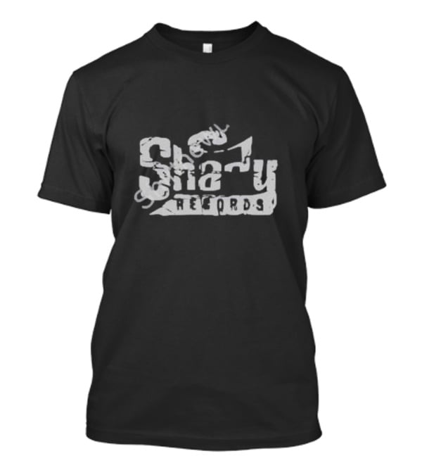 Shady Records Classic Logo With Iconic Microphone T-Shirt