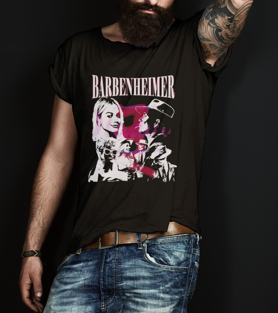 Barbenheimer Come On Baby Let's Go Party Vintage Style Iconic T-Shirt