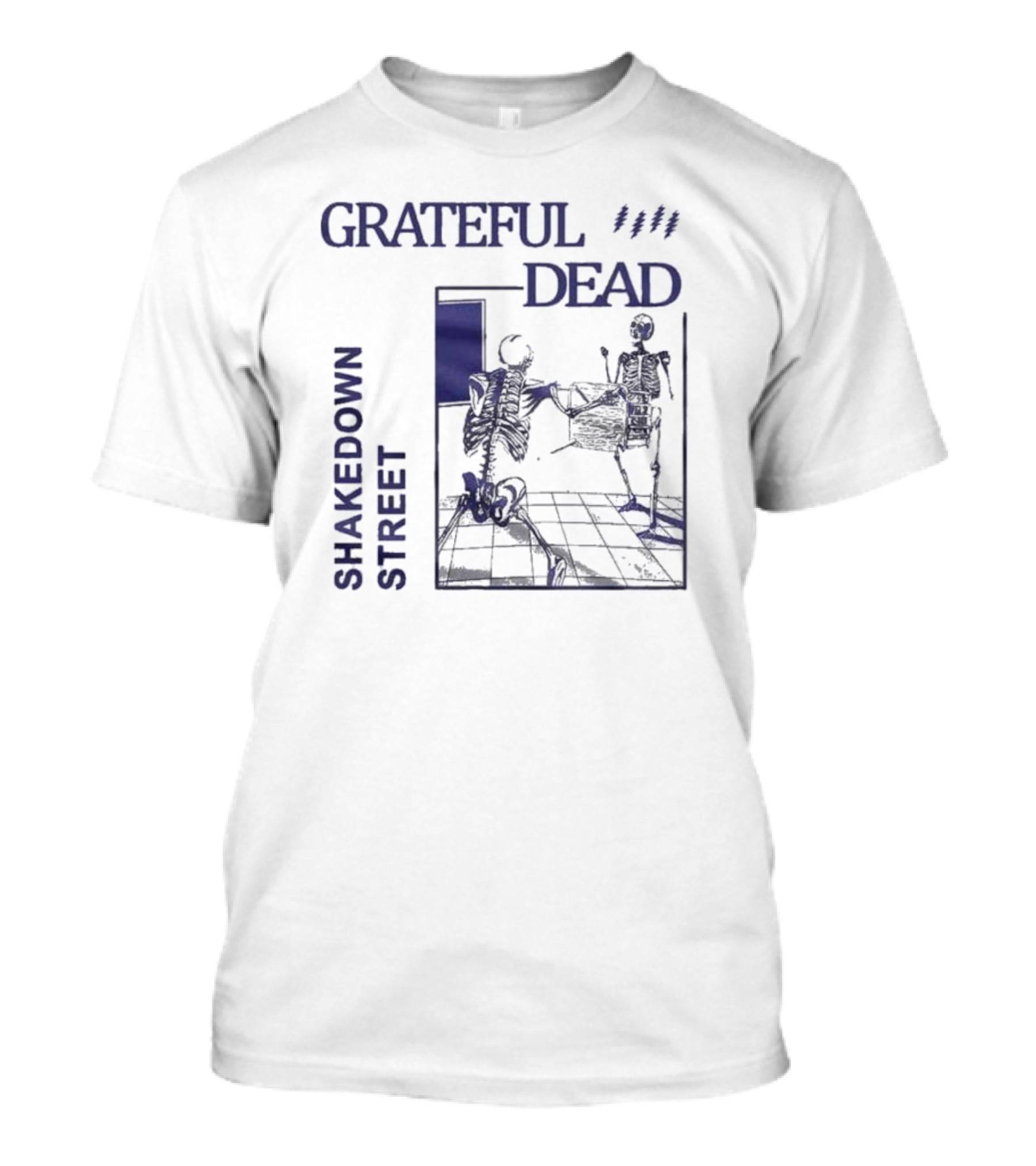 Grateful Dead Shakedown Street Skeleton Dance T-Shirt