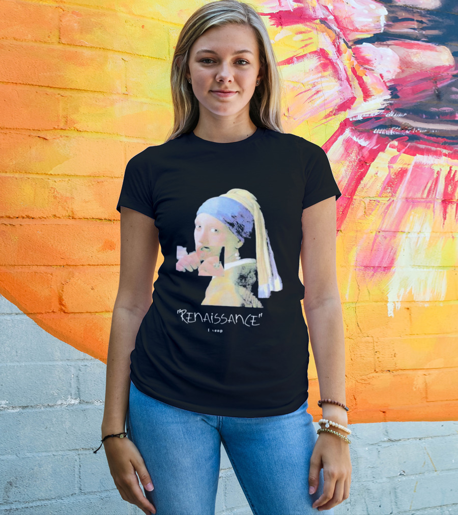 Renaissance Girl With A Pearl Earring Eleven Paris Men's T-Shirt