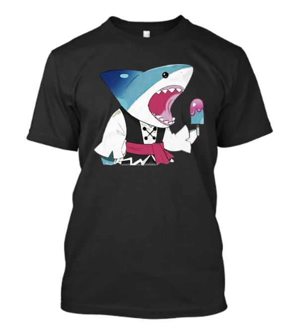 Shroomie Sorbet Shark Cookie Ice Cream Treat T-Shirt