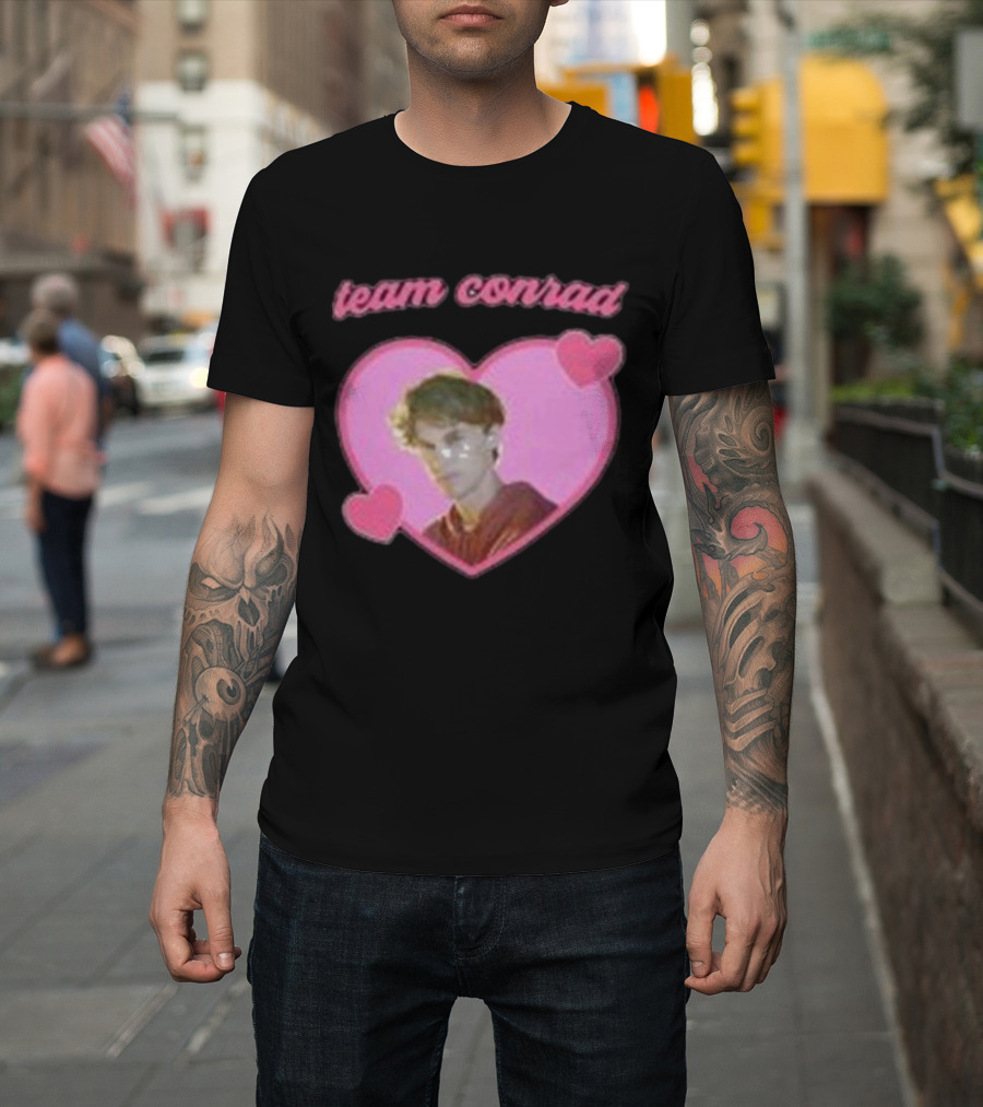 Team Conrad Heart Design lembrar T-Shirt