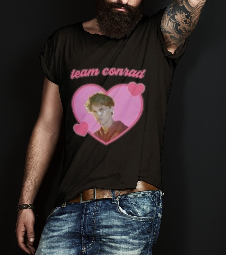 Team Conrad Heart Design Lembrar T-Shirt