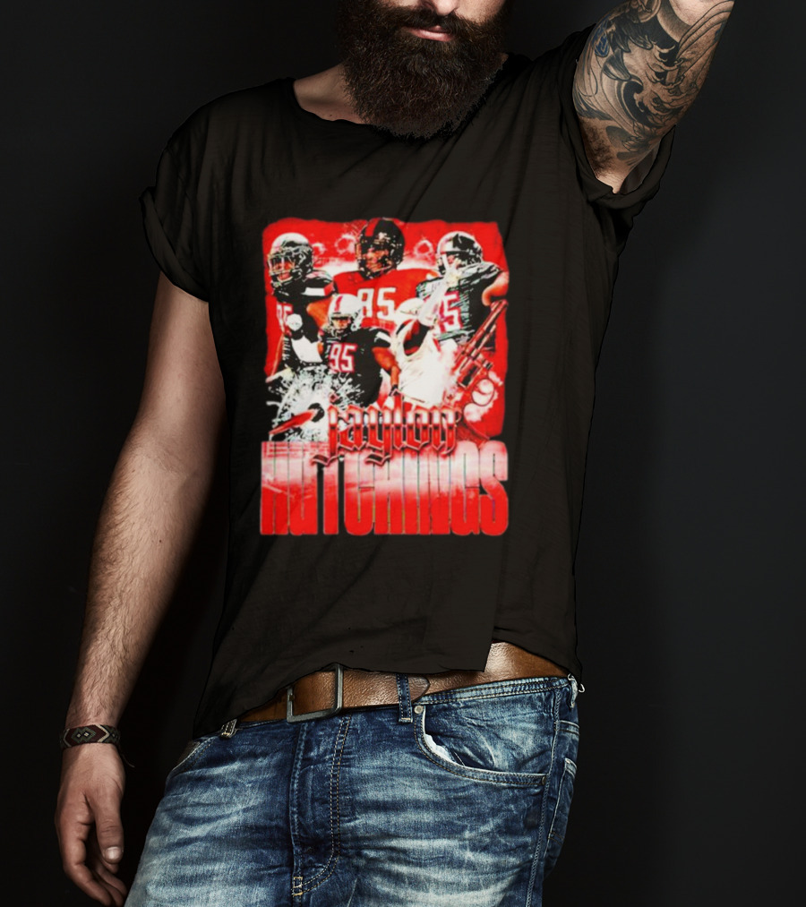Jaylon Hutchings 95 Red Football Legends T-Shirt