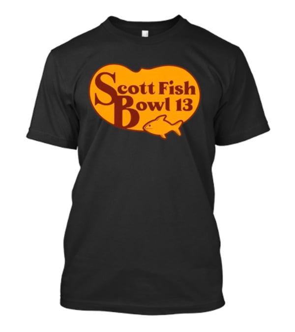 Scott Fish Bowl 13 Logo With Fish T-Shirt