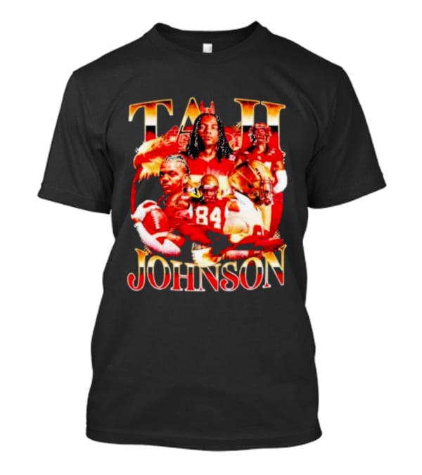 TAJI Johnson Football Highlights 84 T-Shirt