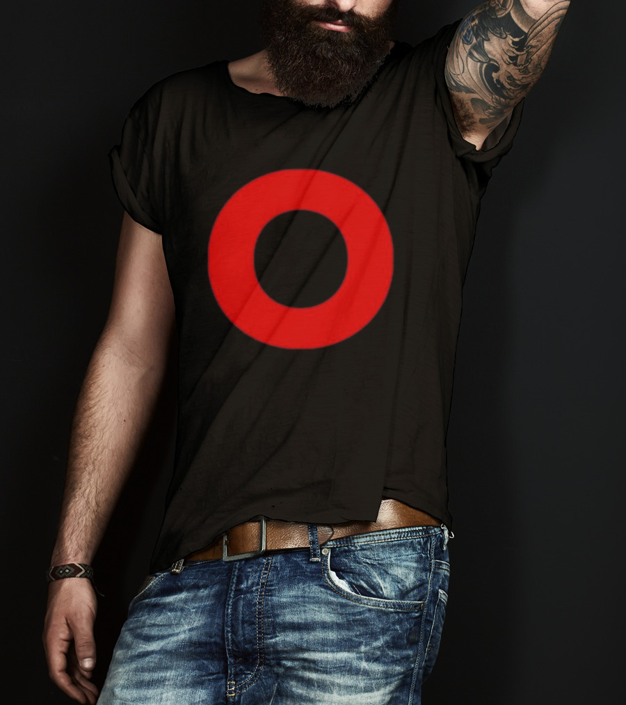 Hugh Jackman Global Citizen Red Circle T-Shirt