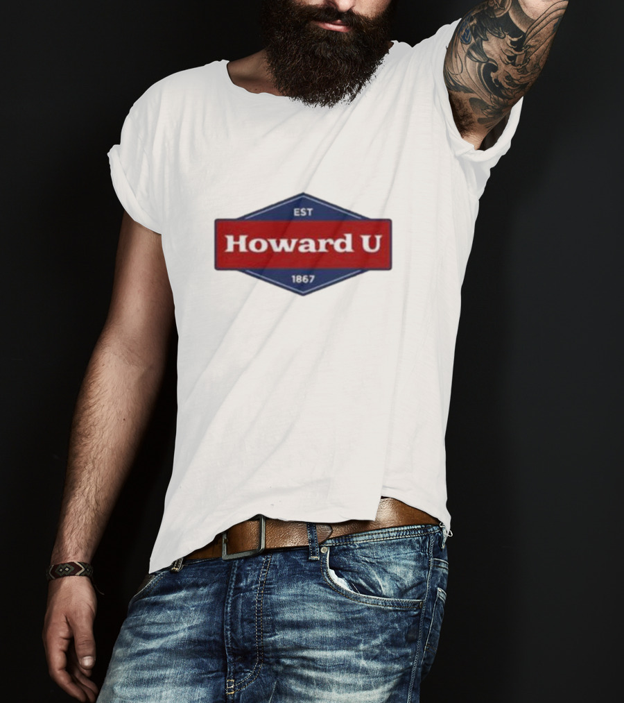 Howard University Howard U Est 1867 Retro T-Shirt