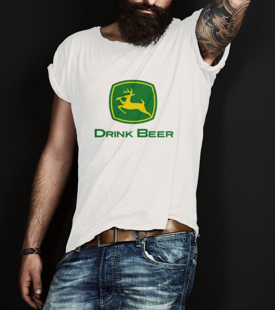Drink Beer Deer T-Shirt