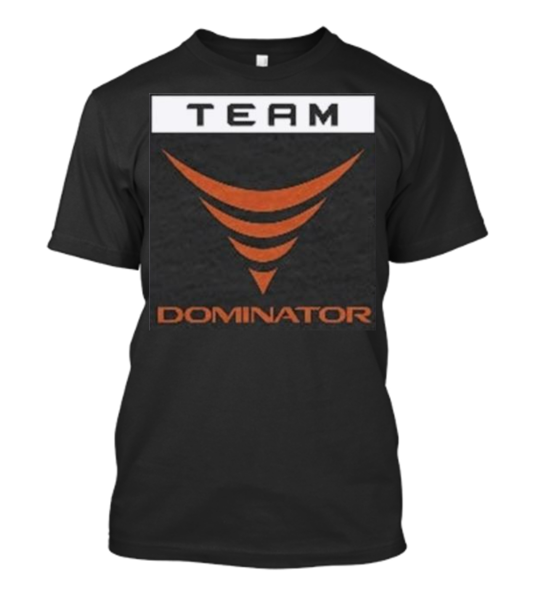 TEAM Dominator Minimal Logo Athletic T-Shirt