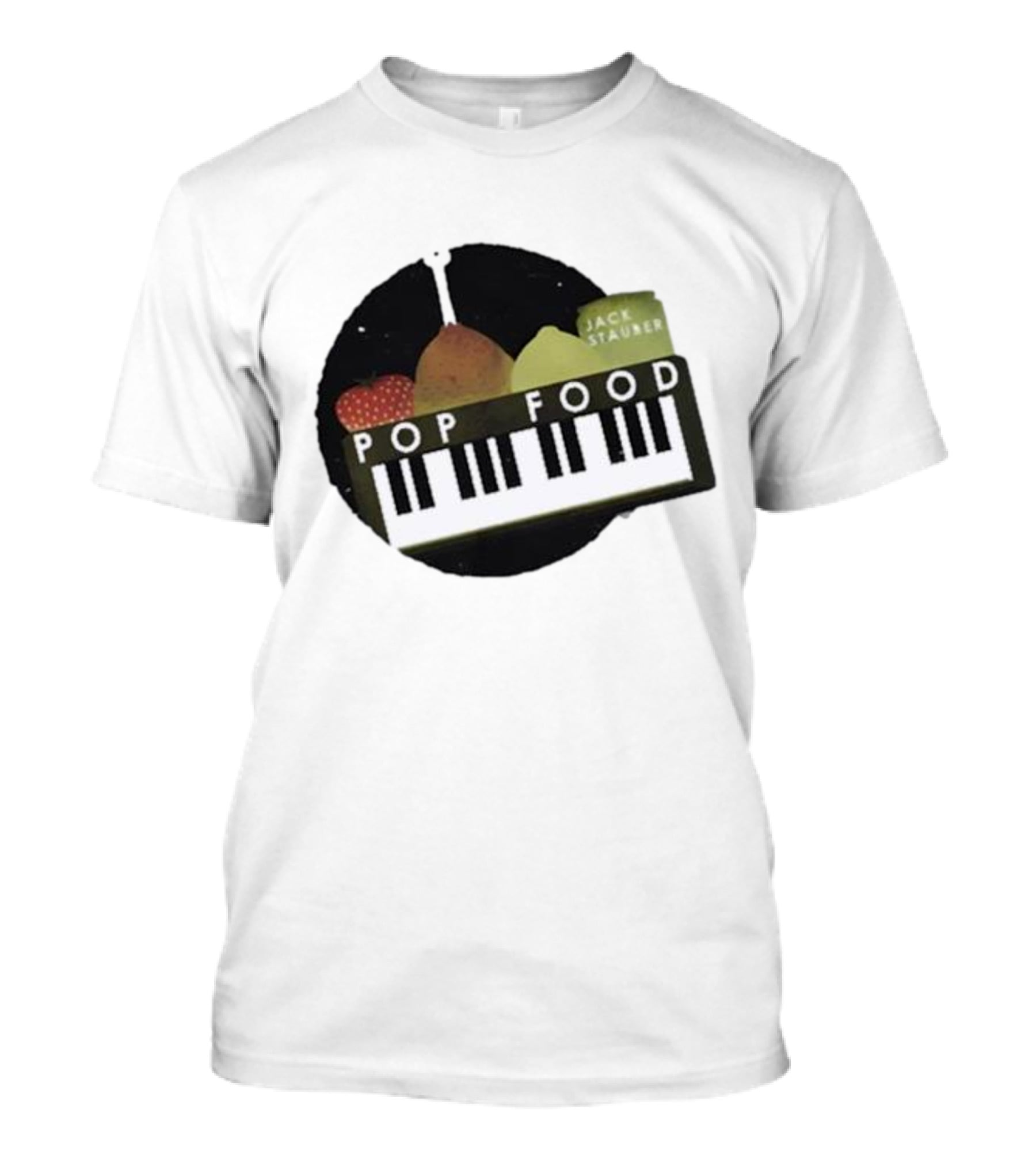 Jack Stauber Pop Food Piano And Fruit T-Shirt