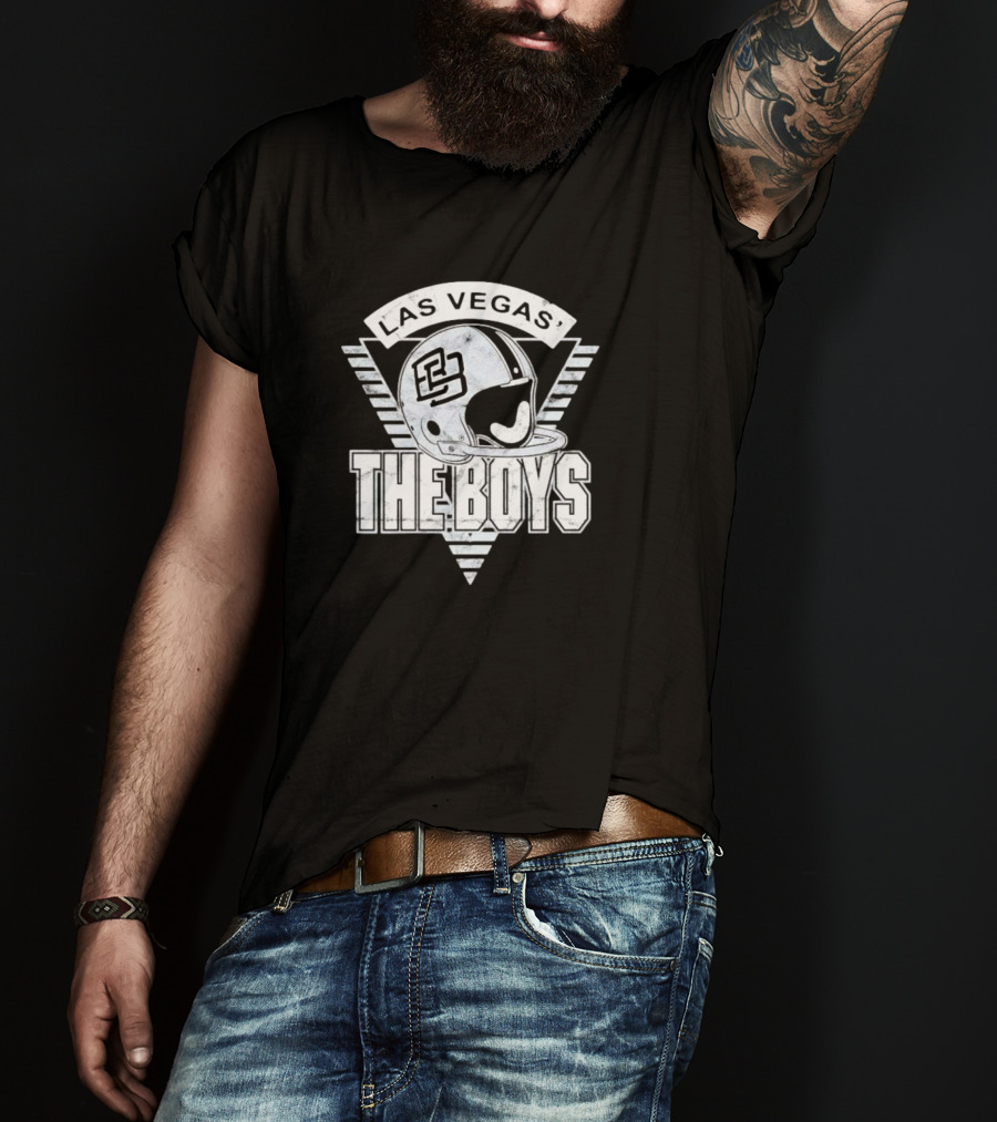 The Boys Las Vegas Football Helmet T-Shirt