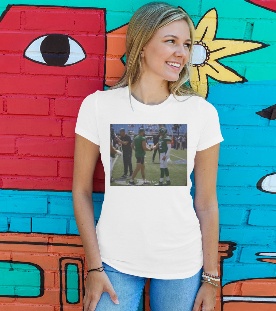 Zach Wilson Football Is Fun Football Is Fun T-Shirt