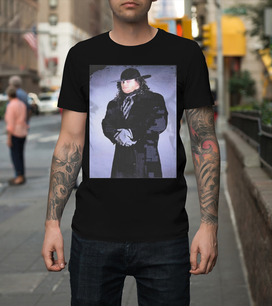 The Undertaker Iconic Wrestling Persona Arms Crossed T-Shirt