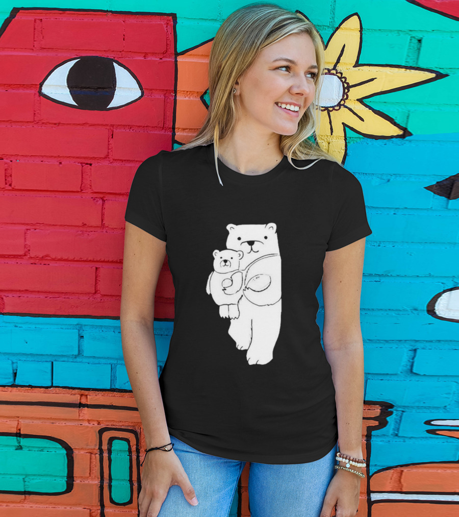 Nathan W Pyle Illinois Bear And Cub Duo T-Shirt