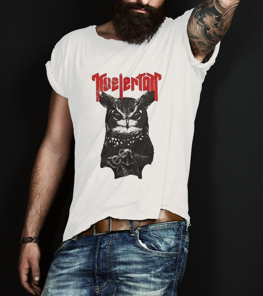 Kvelertak Krøterveg Owl Metal Band T-Shirt