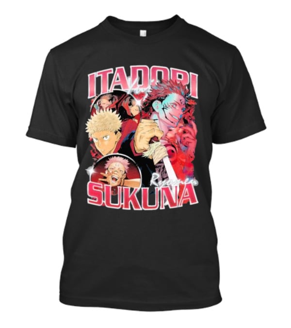 Itadori Yuji Ryomen Sukuna Jujutsu Kaisen Manga T-Shirt