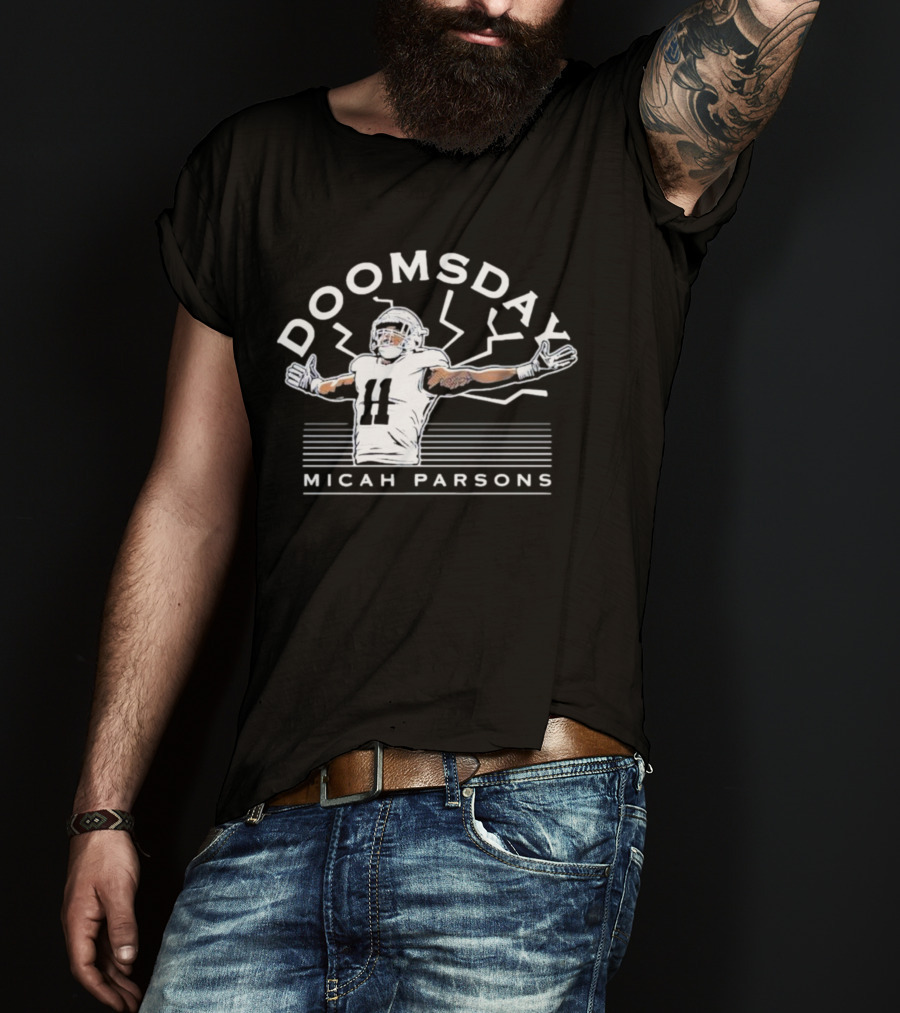 Dallas Cowboys Doomsday Micah Parsons Number 11 T-Shirt