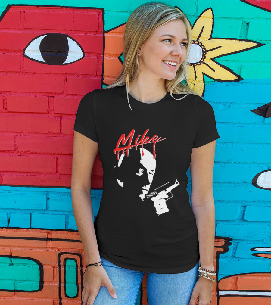 Mike Crime Noir Gunman T-Shirt