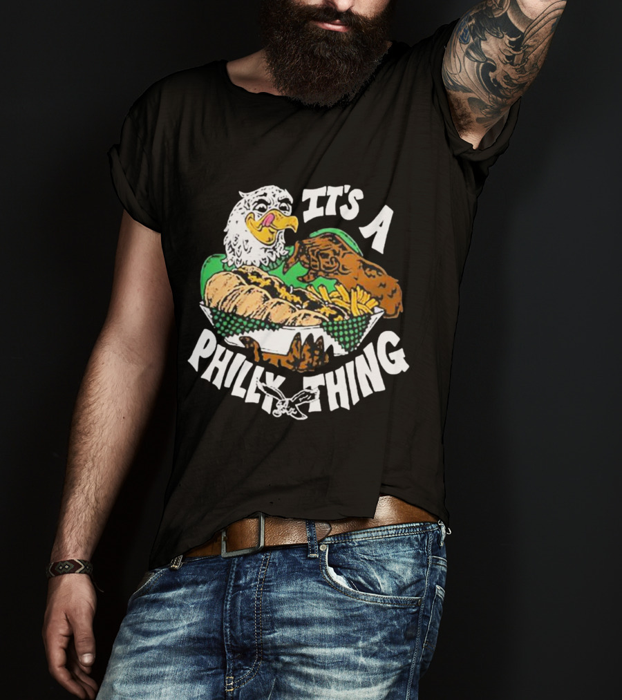 Philadelphia Eagles It's A Philly Thing Homage NFL X Guy Fieri's Flavortown T-Shirt
