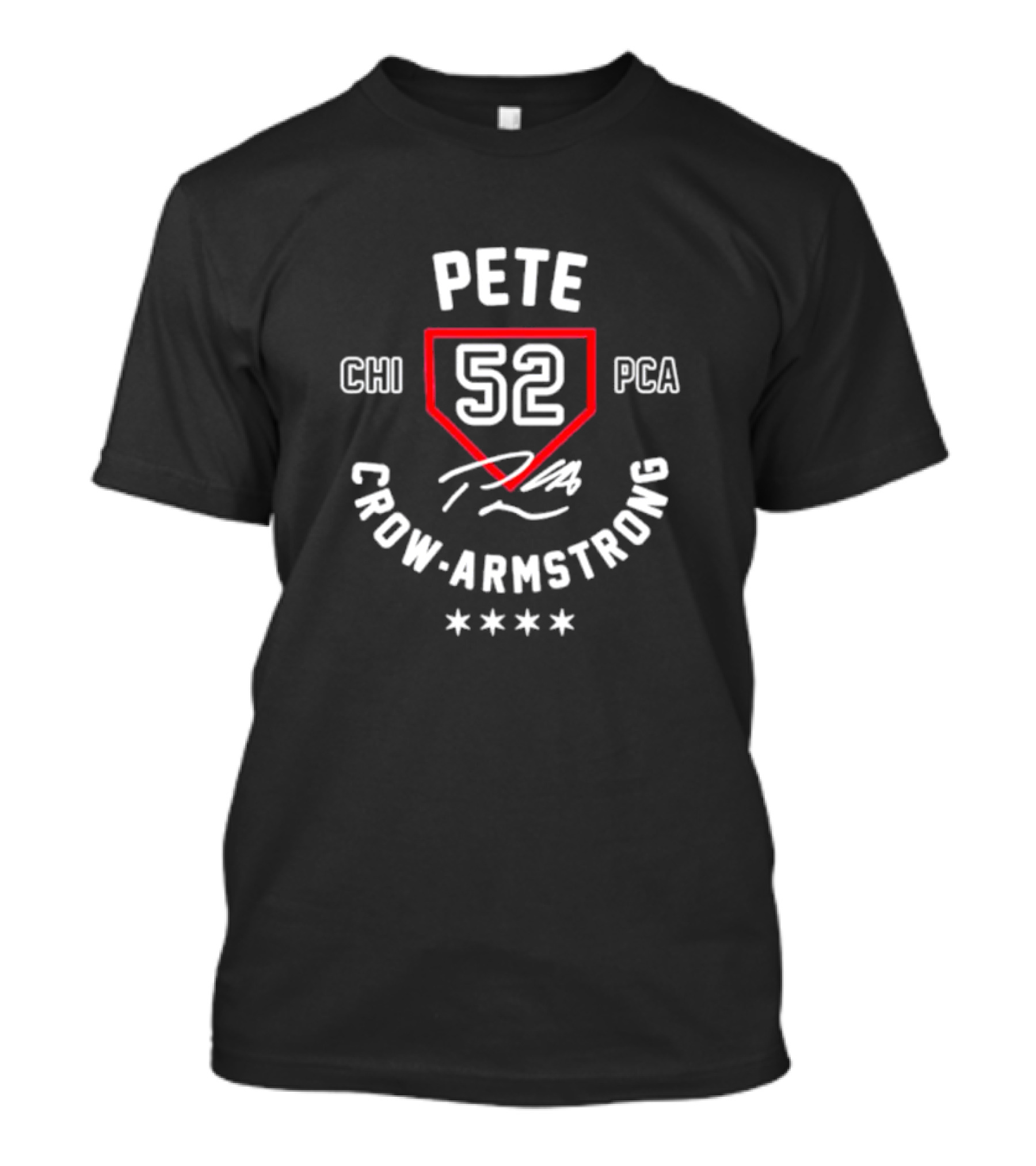 PETE 52 CHI PCA CROW ARMSTRONG MLBPA T-Shirt