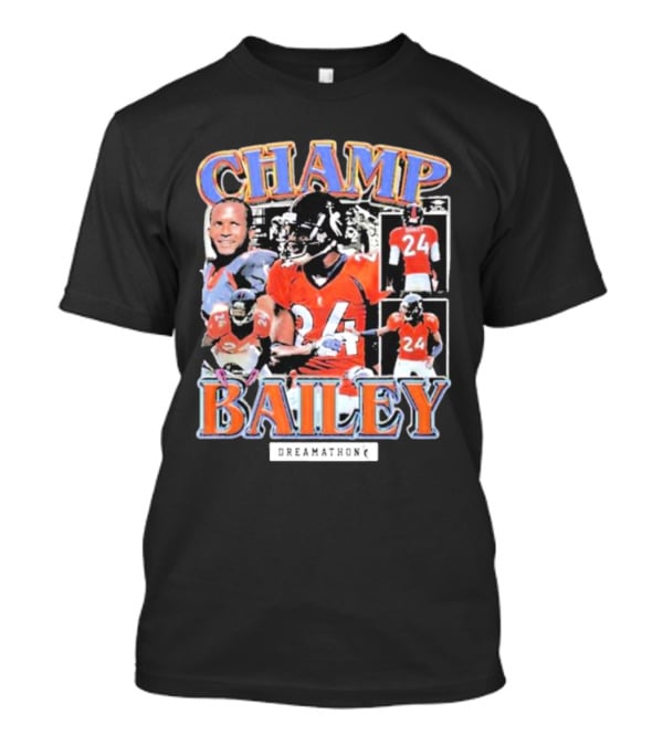 CHAMP BAILEY DREAMATHON NFL 24 T-Shirt
