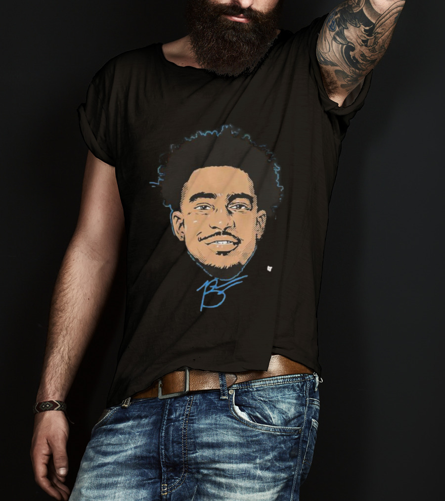 Bryce Young Swag Head Signature T-Shirt