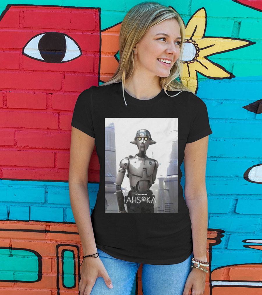 Star Wars Ahsoka Huyang Character Robot Droid T-Shirt