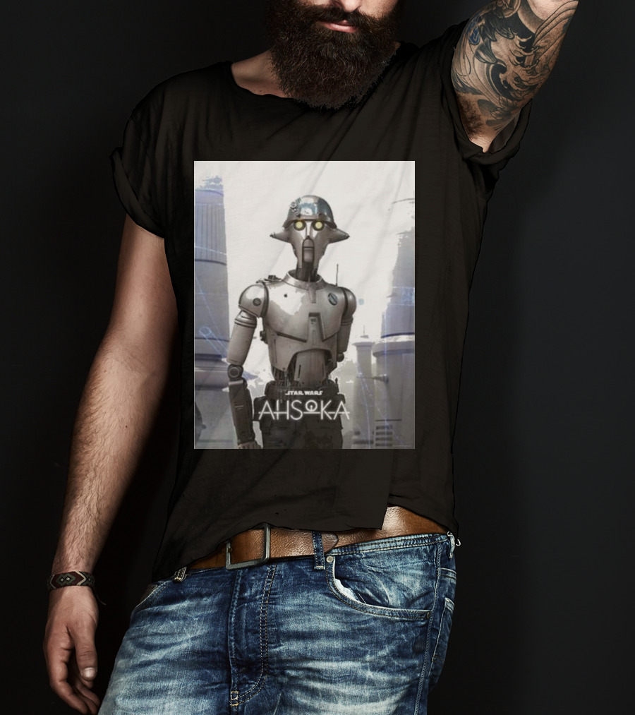 Star Wars Ahsoka Huyang Character Robot Droid T-Shirt