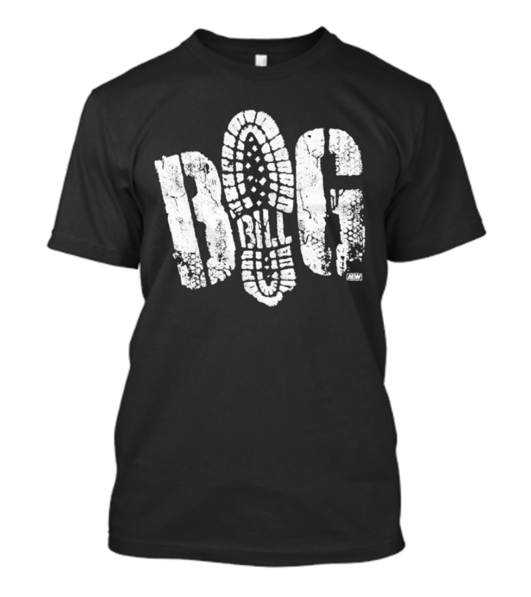 Big Bill AEW Boot Stomp Print T-Shirt