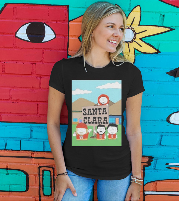 Santa Clara Day 147 South Park Football T-Shirt
