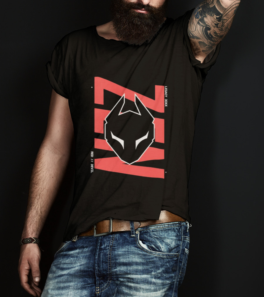 Red Zen Legacy Living 30xx Devil T-Shirt