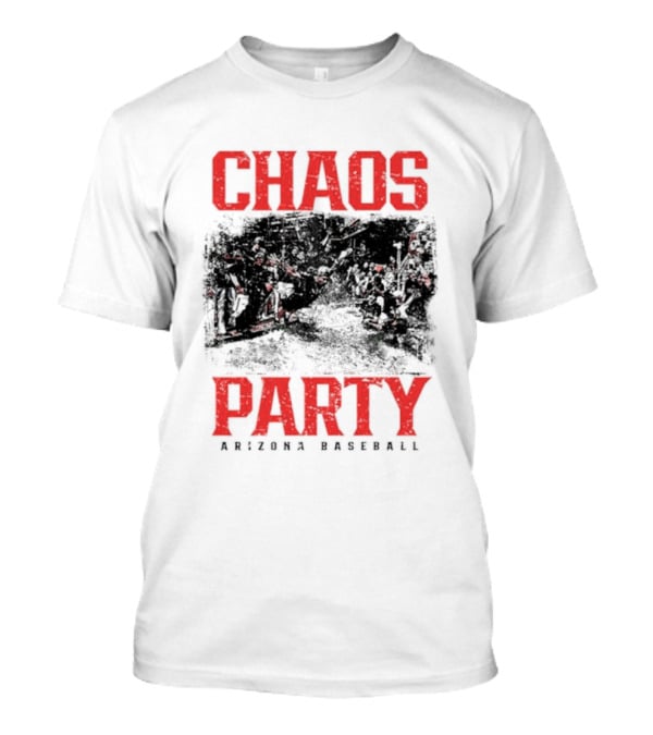 Chaos Party Arizona Baseball Rally Scene T-Shirt