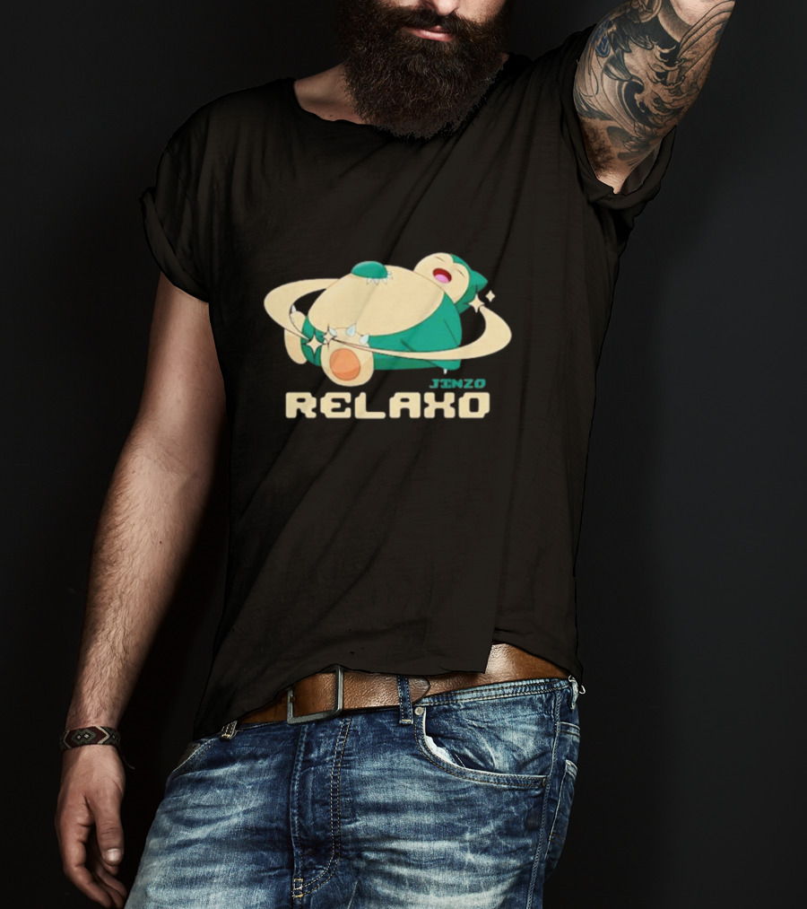 Day Dreamer Jinzo Relaxo Pokemon Snorlax T-Shirt