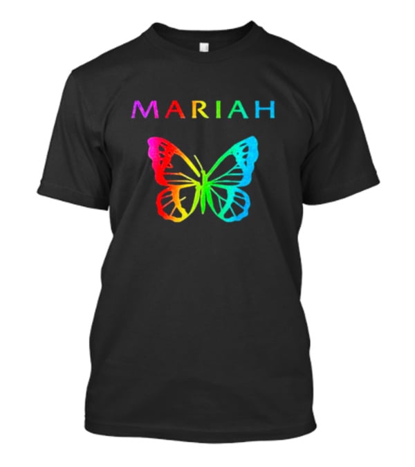 Mariah Carey Rainbow Butterfly Pride T-Shirt