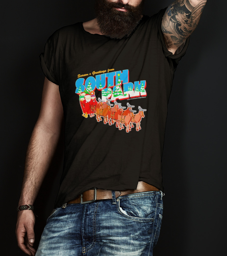 Season's Greetings From South Park Christmas Reindeer T-Shirt
