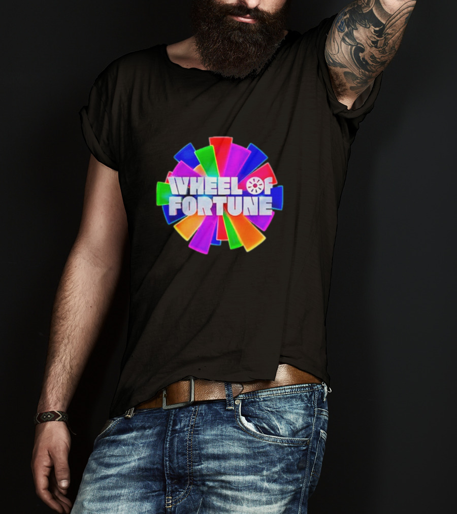 Wheel Of Fortune Colorful Iconic T-Shirt